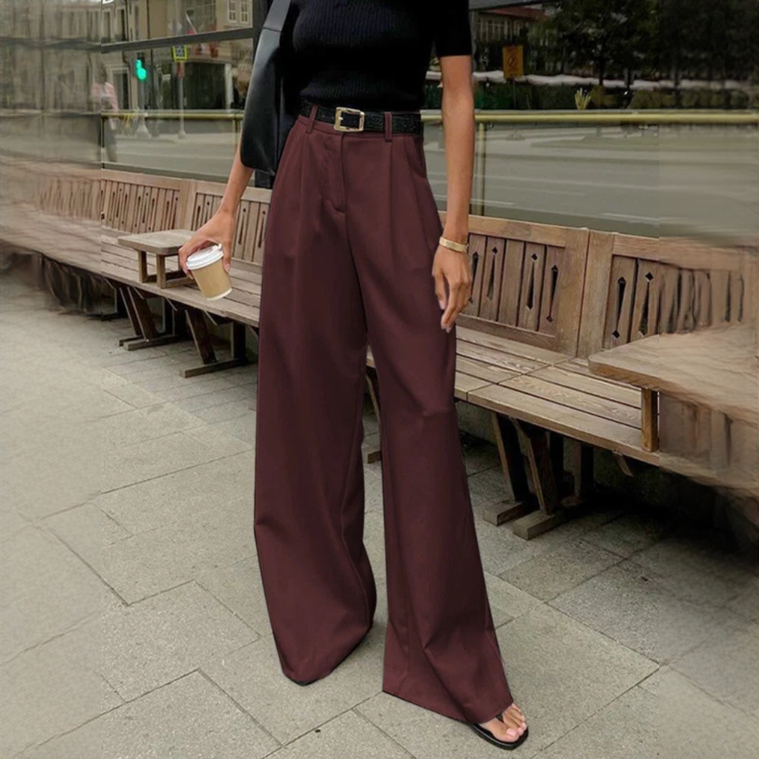 Marlene - Elegant Wide-Leg Pants