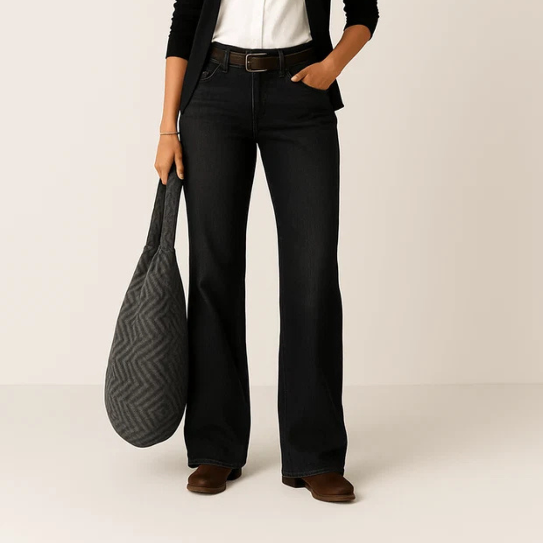 Majken - Elegant Wide-Leg Jeans