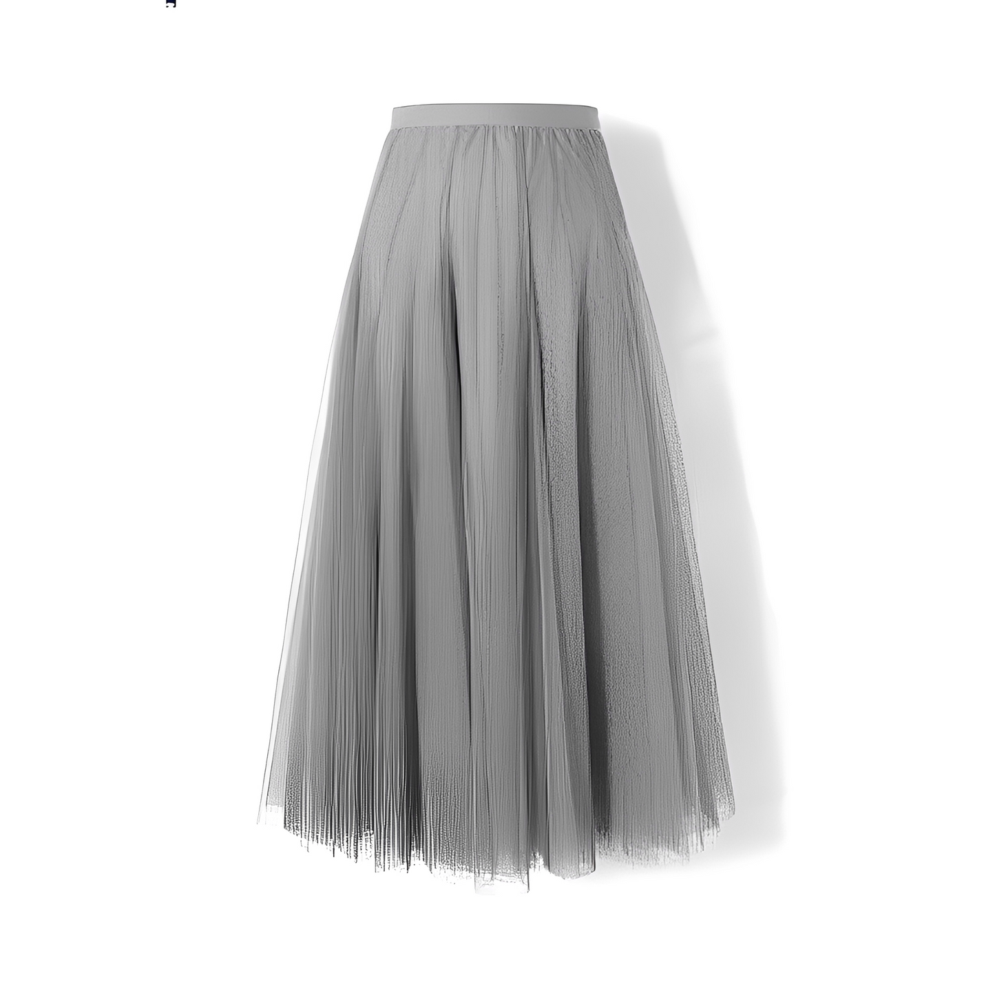 Maleah - Flowing, pleated midi skirt