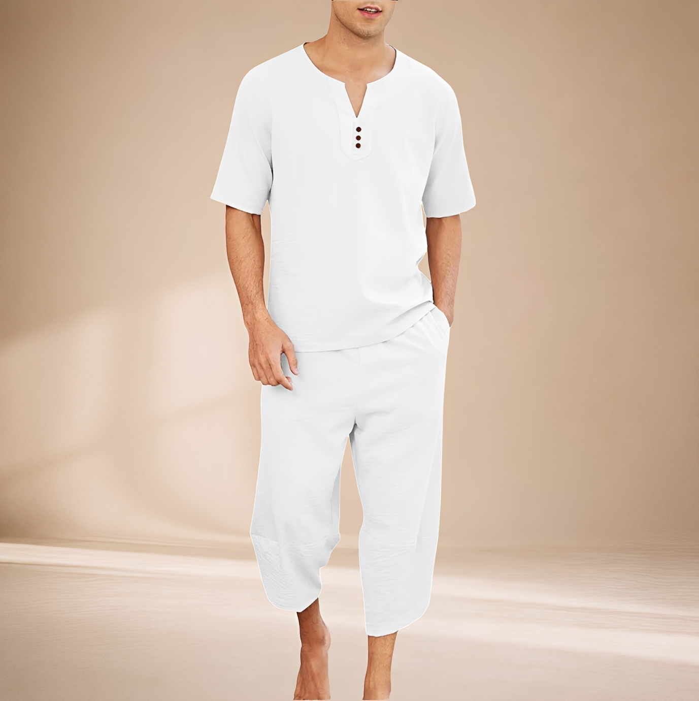 Rowland - Casual Cropped Set