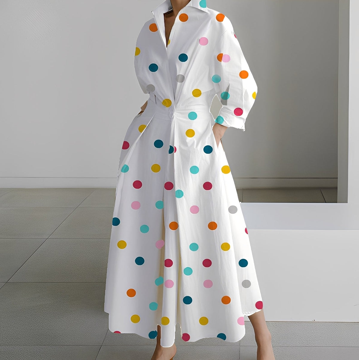 Lavina - Easygoing Loose-Fit Dress