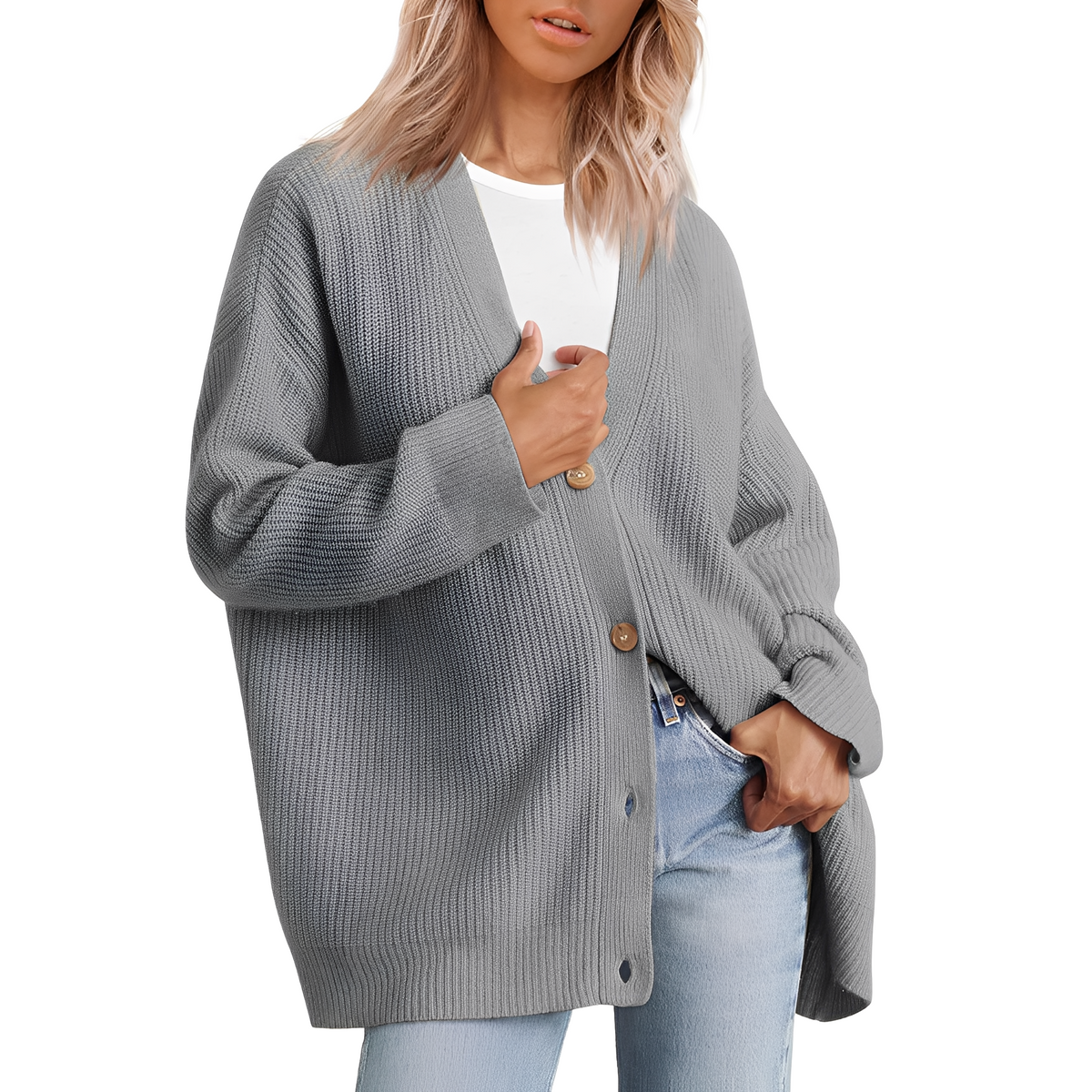 Christal - Cozy sweater in a relaxed fit