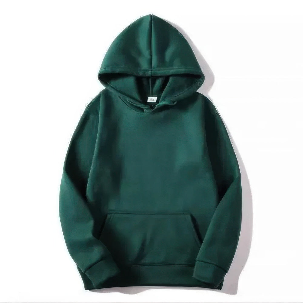 Mel - Comfortable Plain Hoodie