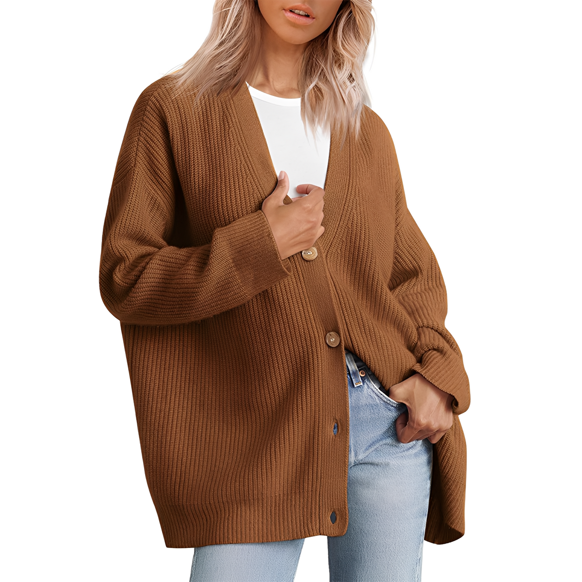 Christal - Cozy sweater in a relaxed fit