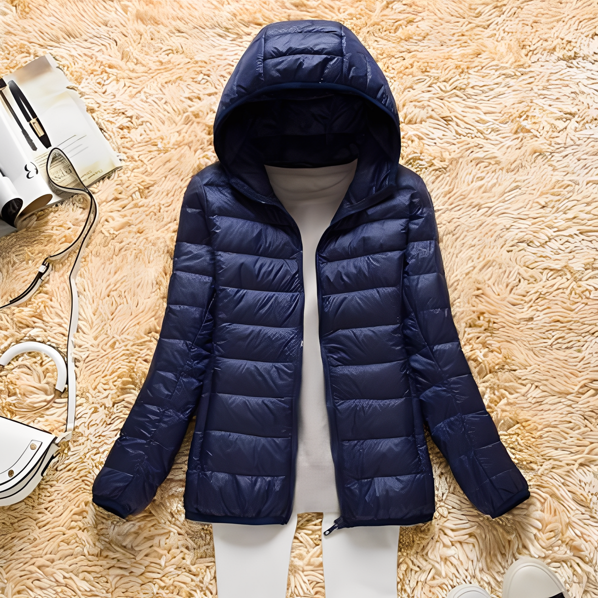 Lyndsay - Comfortable and chic jacket with hood