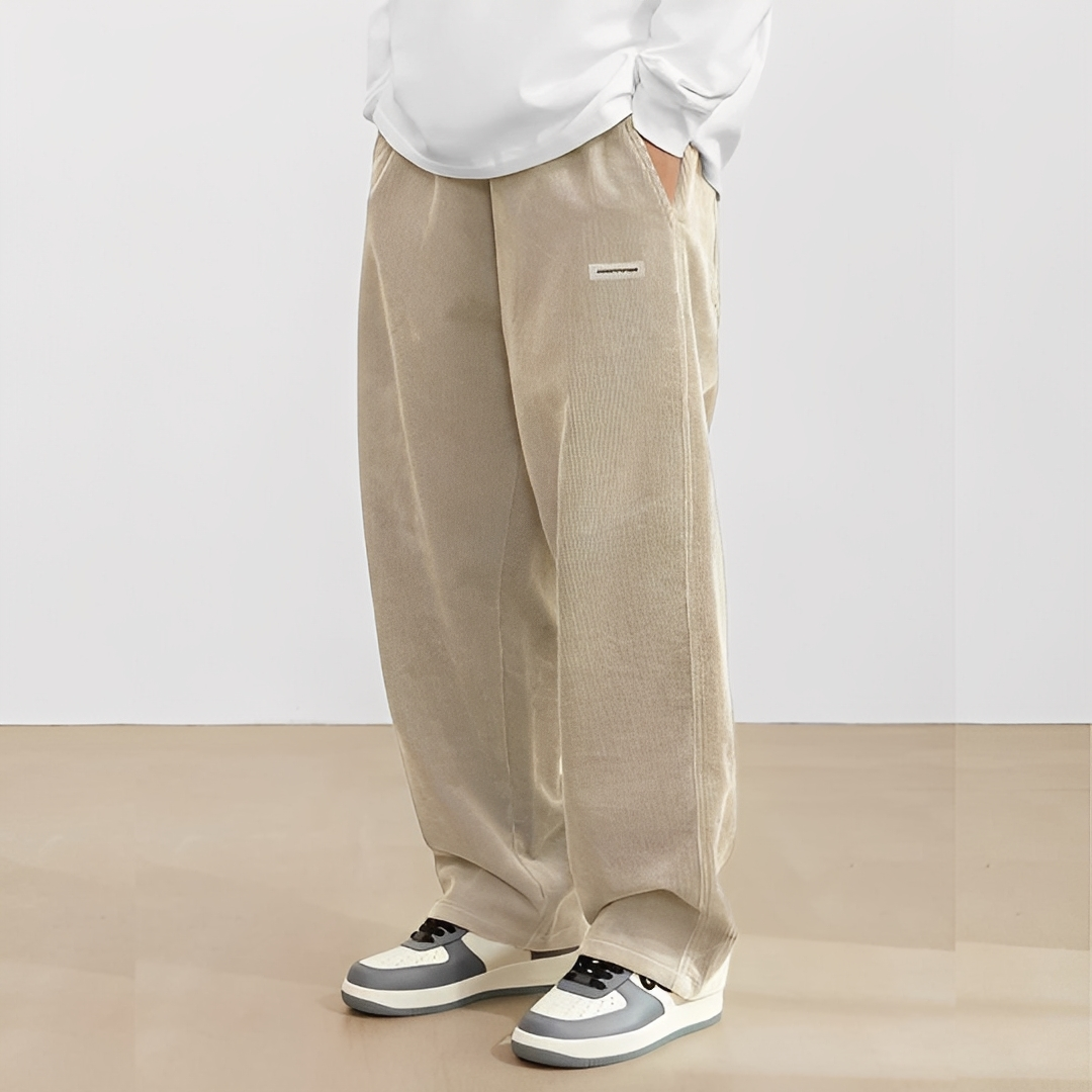 Dally - Loose-fitting pants in trendy style for men