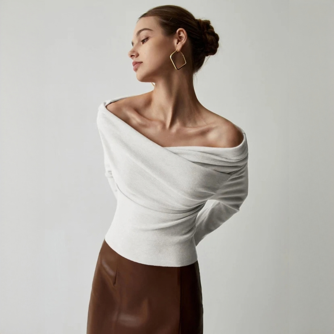 Yasmin - Stylish off-shoulder top