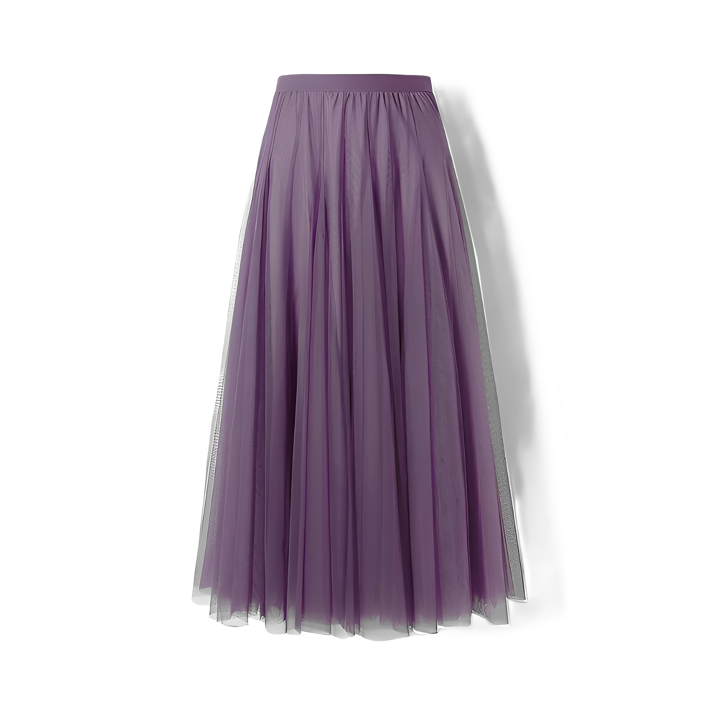 Maleah - Flowing, pleated midi skirt