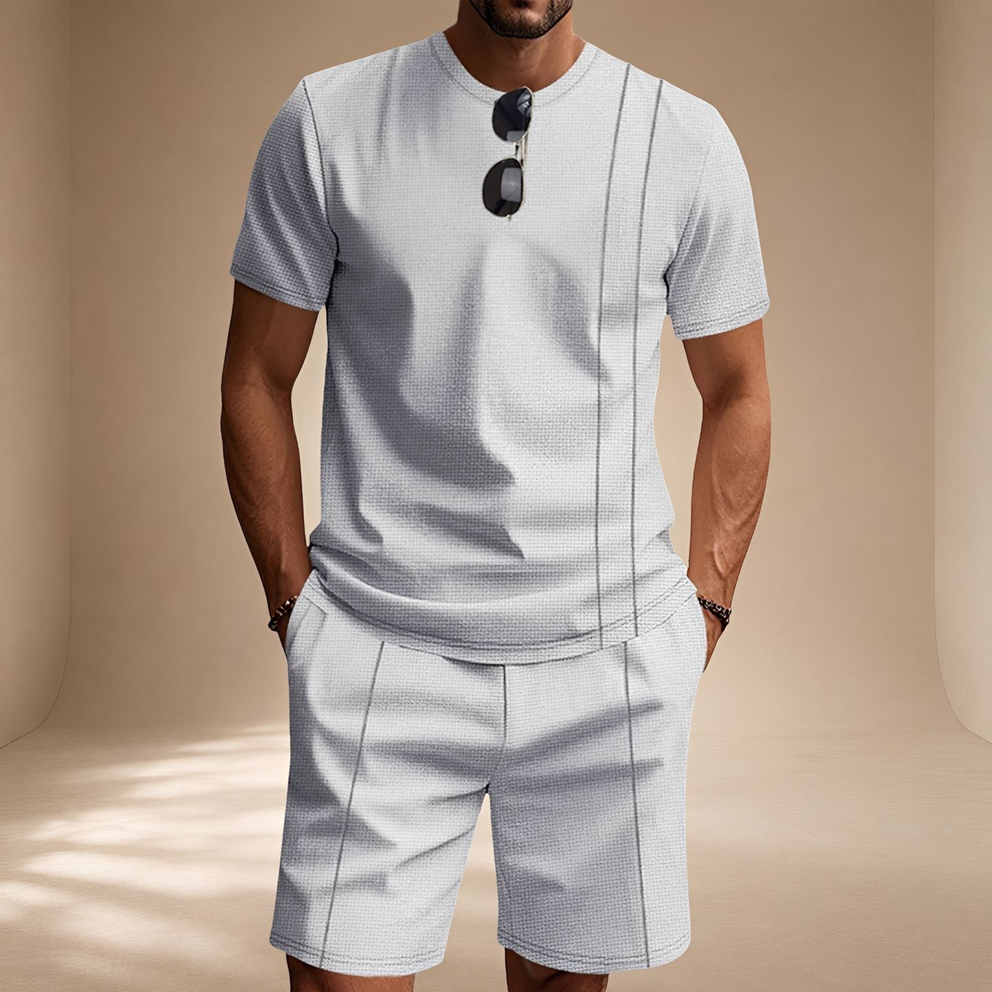 Douglas - Stylish Waffle 2-Piece Set