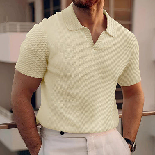 Holden - Simple Short Sleeve Polo Shirt