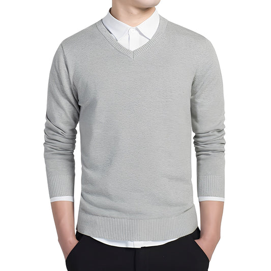 Tom - Casual Warm V-neck Sweater