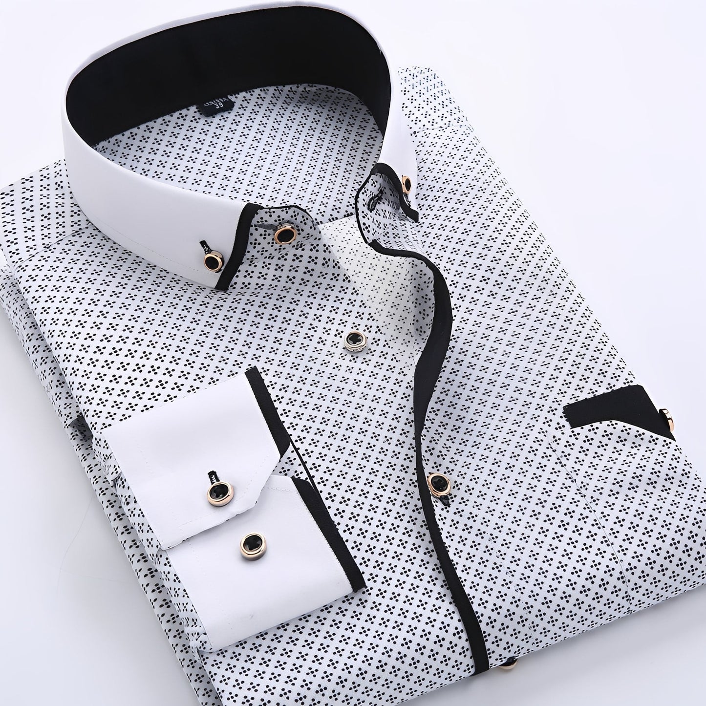 Nolhan - Classic long-sleeve shirt for men