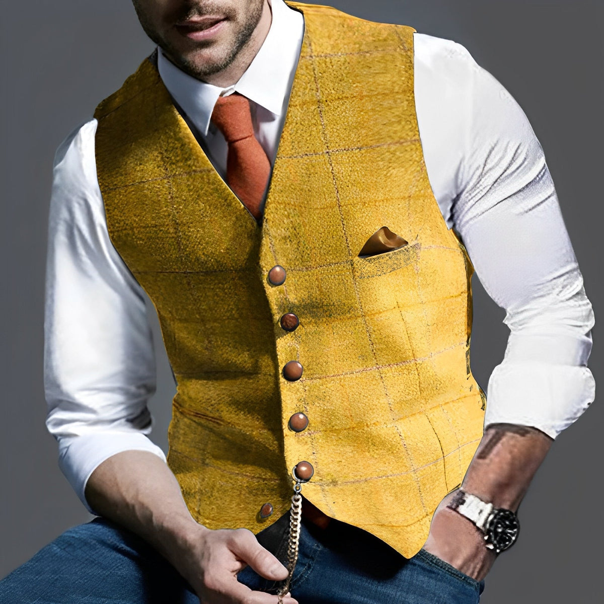 Jasper – Timeless Vest for Men