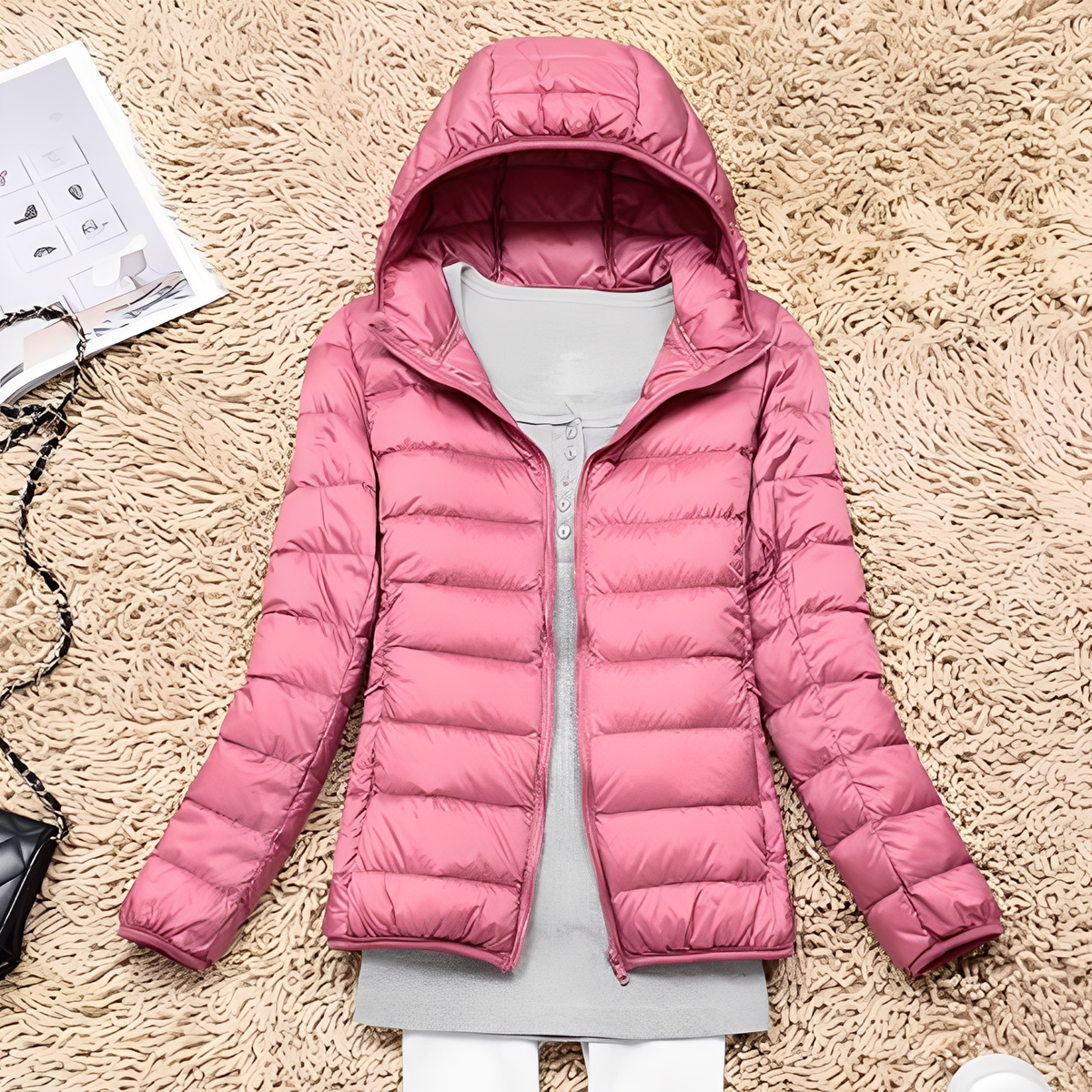 Lyndsay - Comfortable and chic jacket with hood