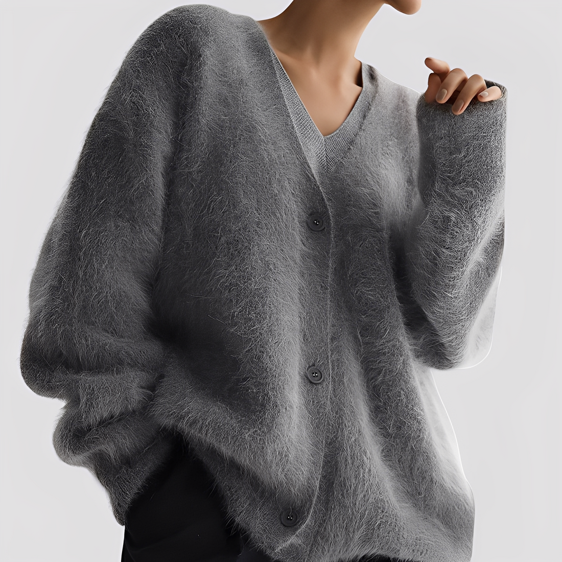 Lavena - Comfortable Oversized Sweater for Women