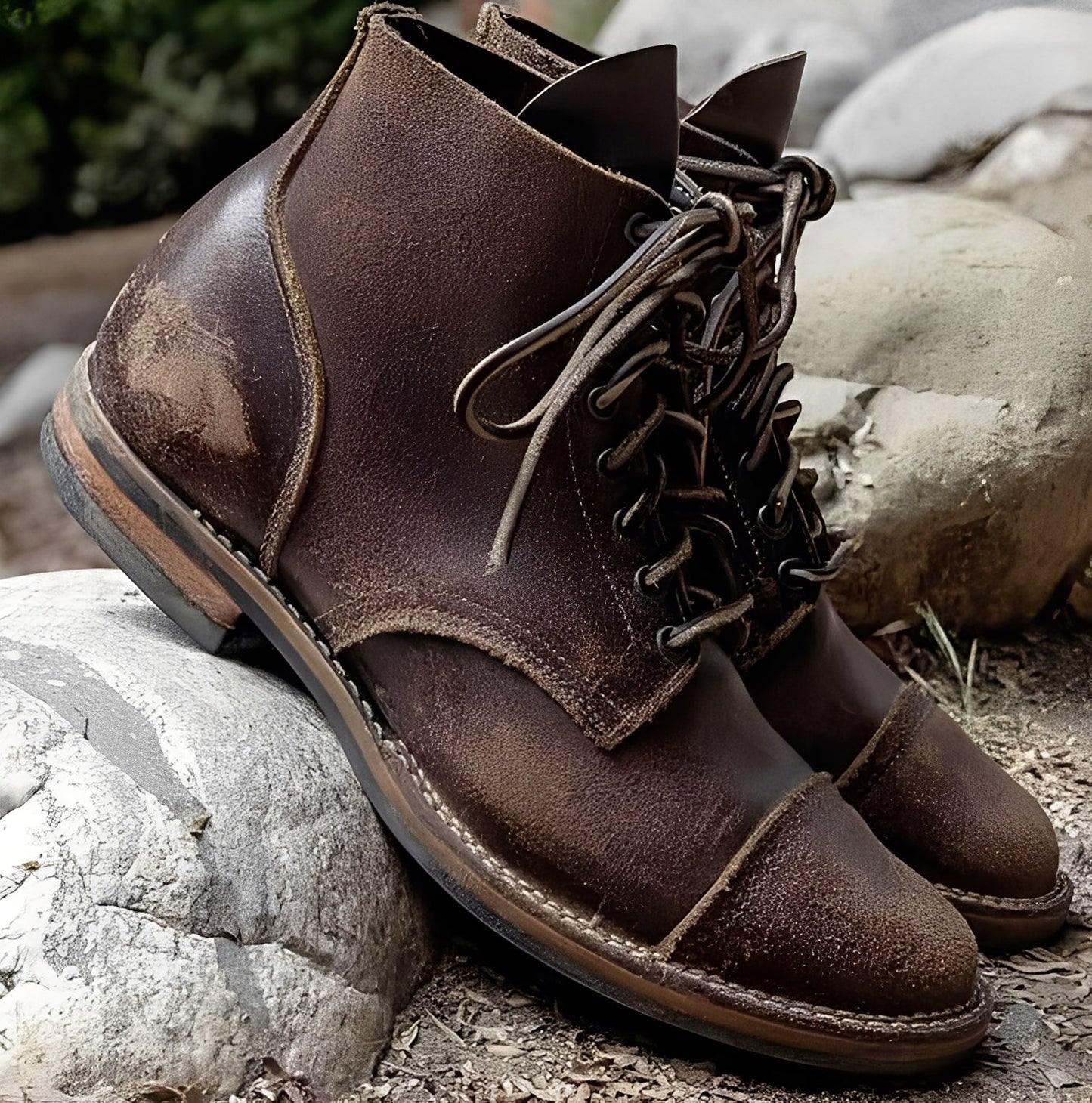 Garrick - Casual Lace-Up Boots
