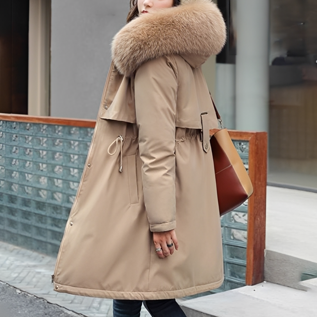 Evangie - Cozy and stylish hooded coat