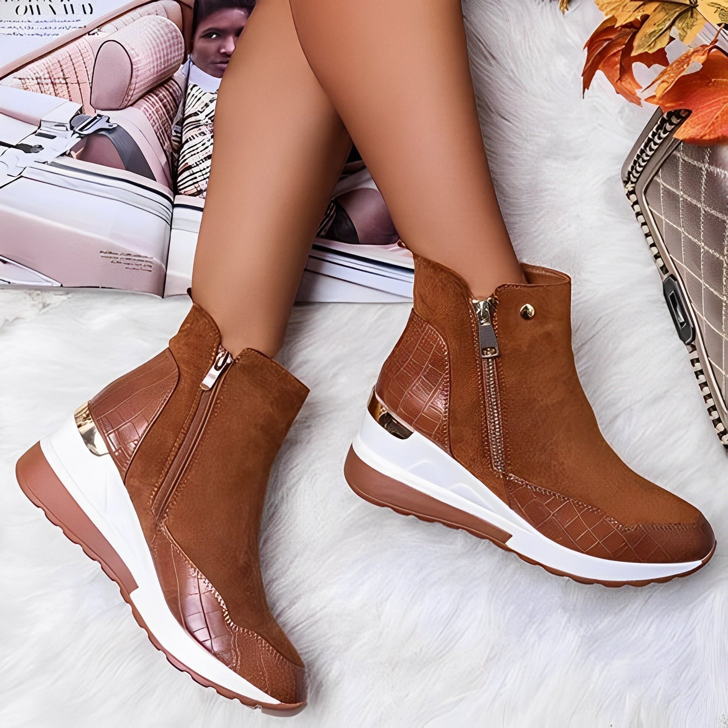 Yancy - Stylish Thick Boots