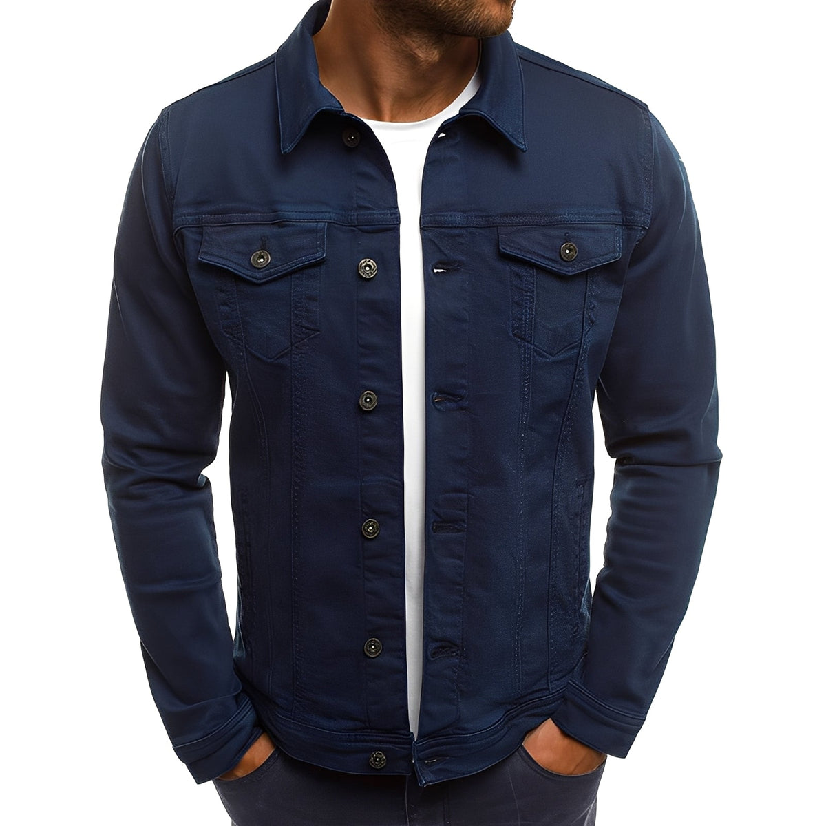 Steven - Durable jacket with pockets