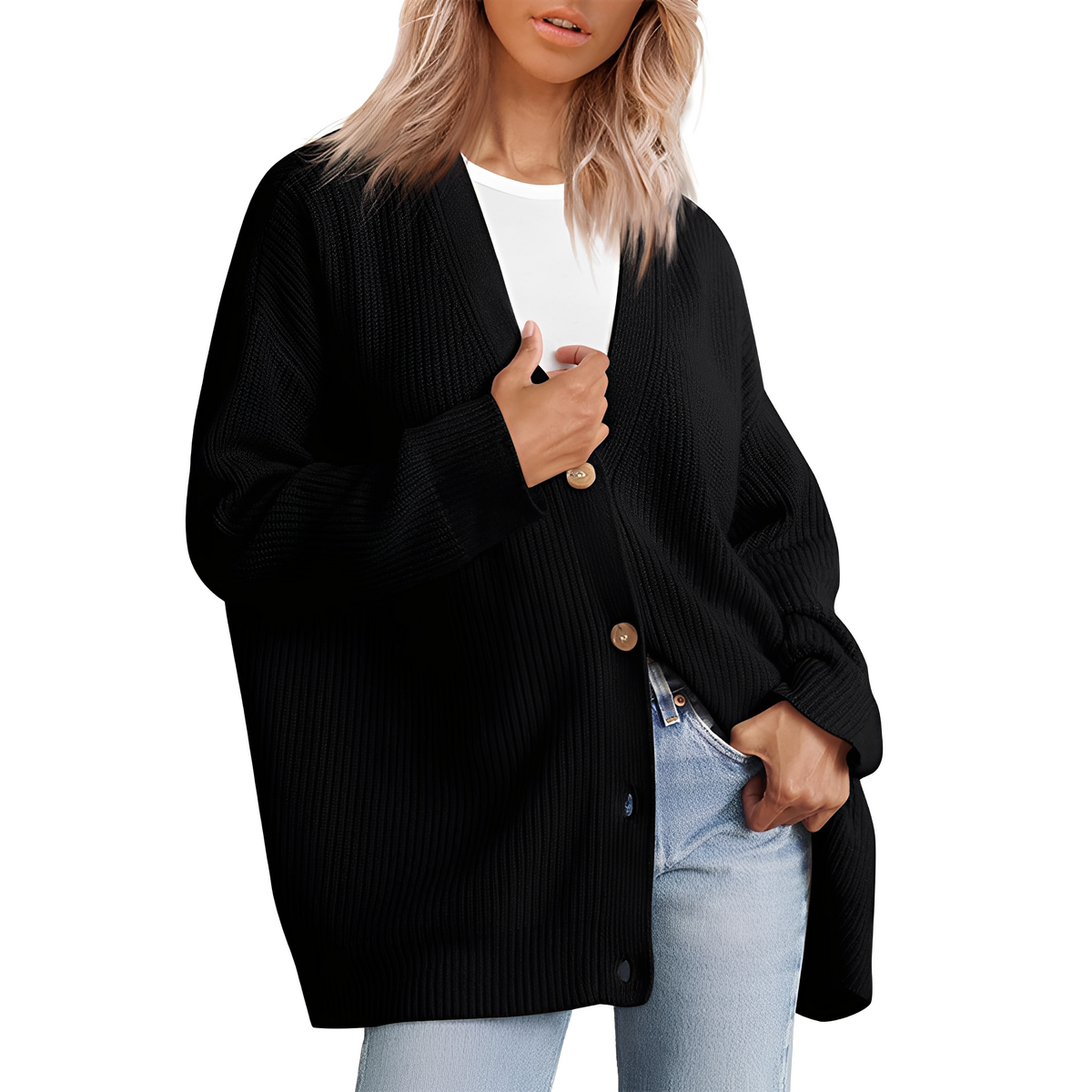 Christal - Cozy sweater in a relaxed fit