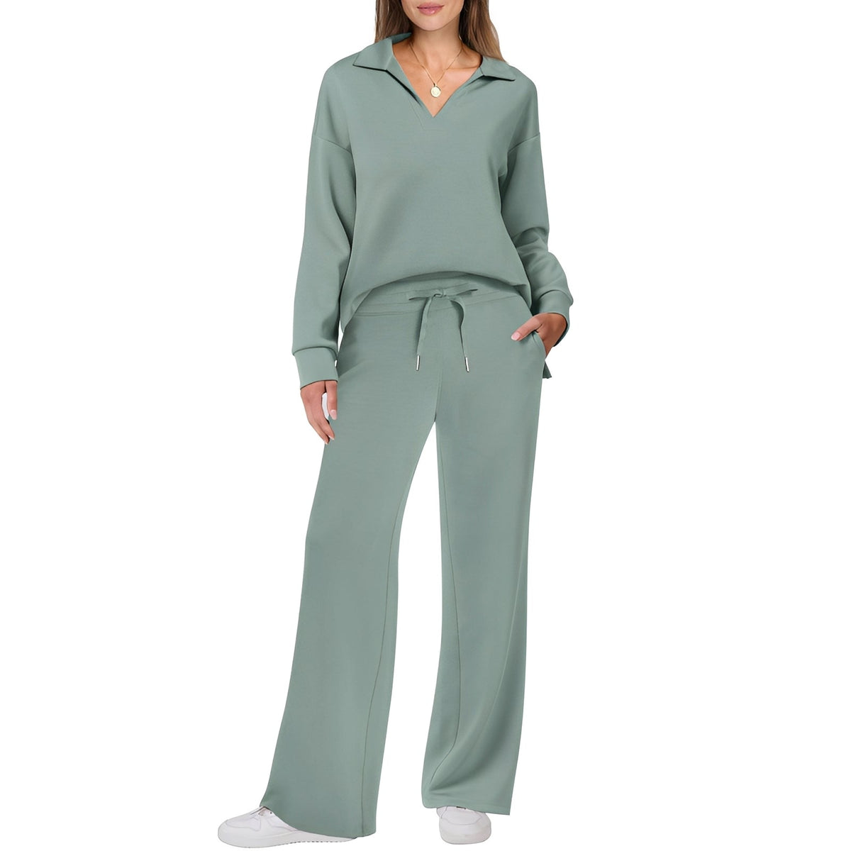 Carmena - Cozy and warm pants set