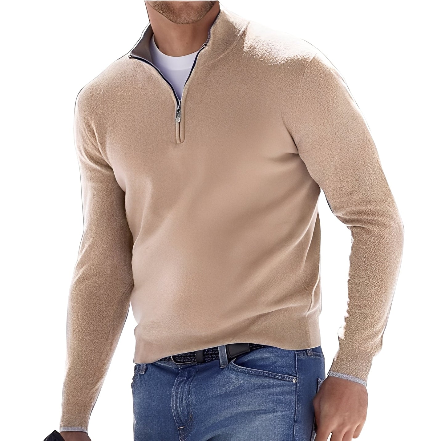 Ralph - Casual Sweater with Zipper