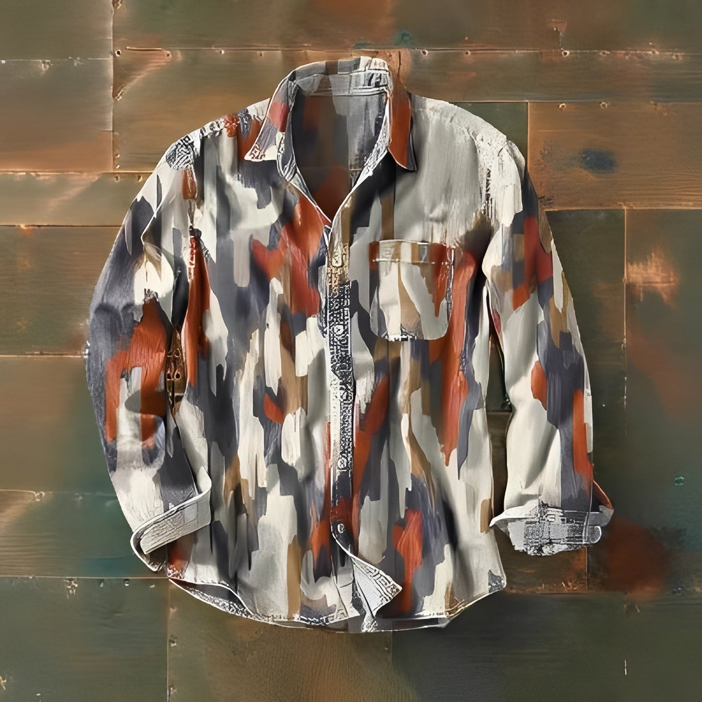 Sybille - Colorful Retro Shirt