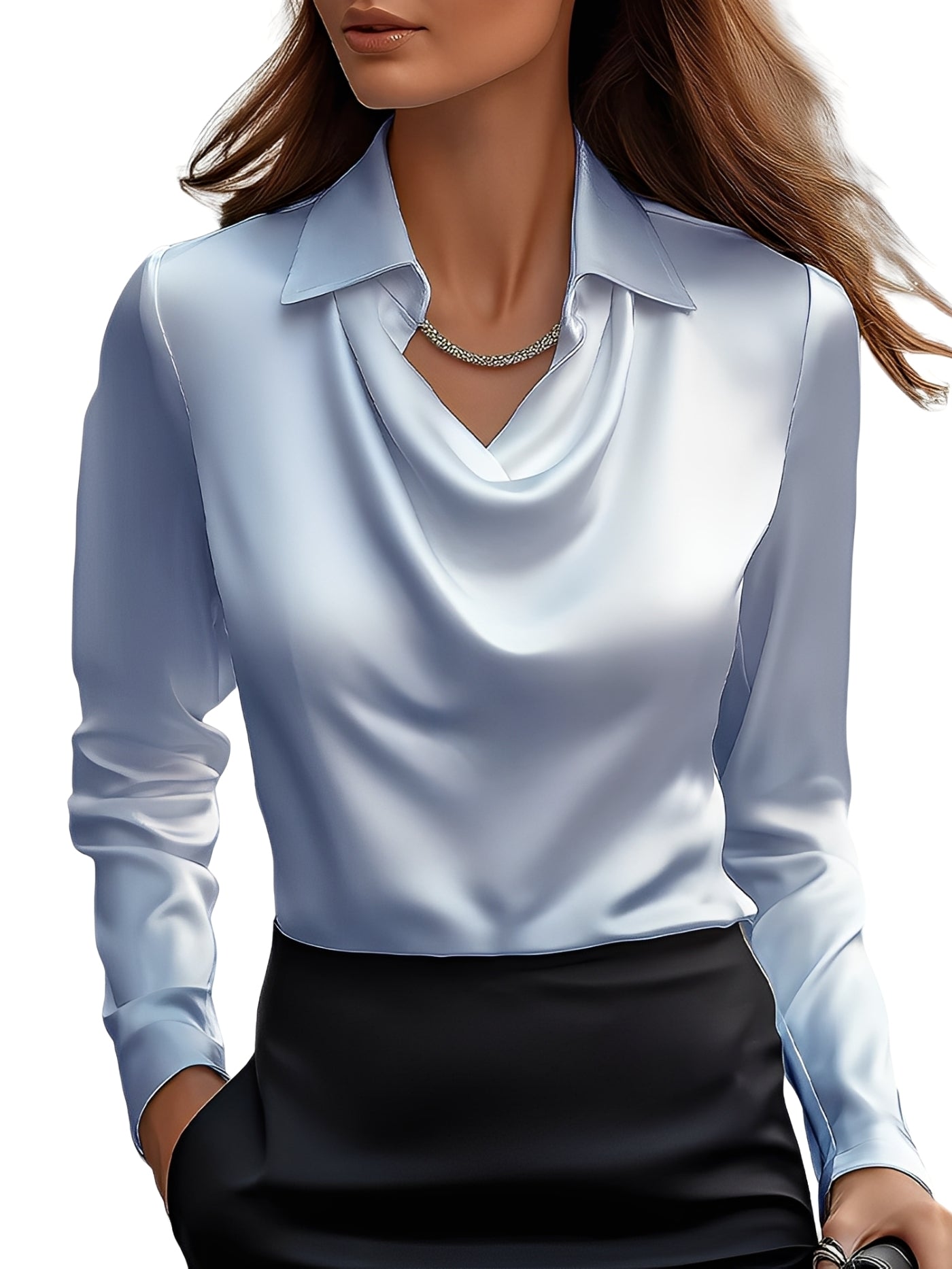 Dionne - Elegant Long Sleeve Blouse For Women