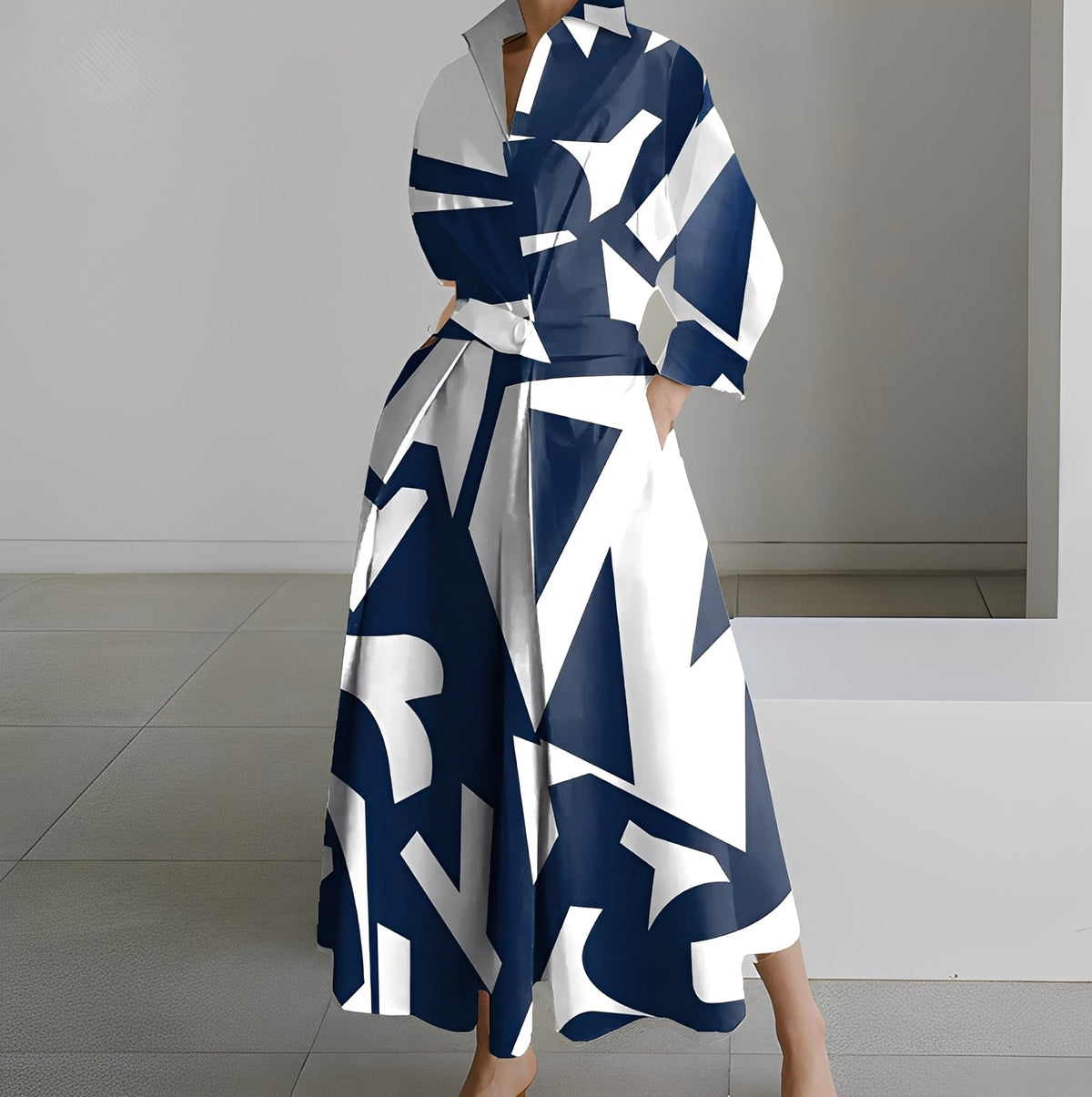Lavina - Easygoing Loose-Fit Dress