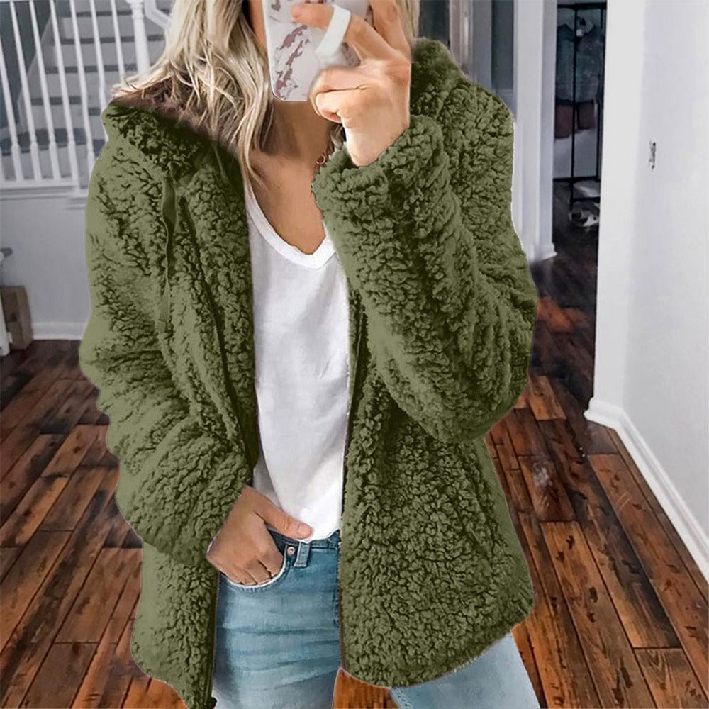 Celandine - Trendy Jacket with Hood