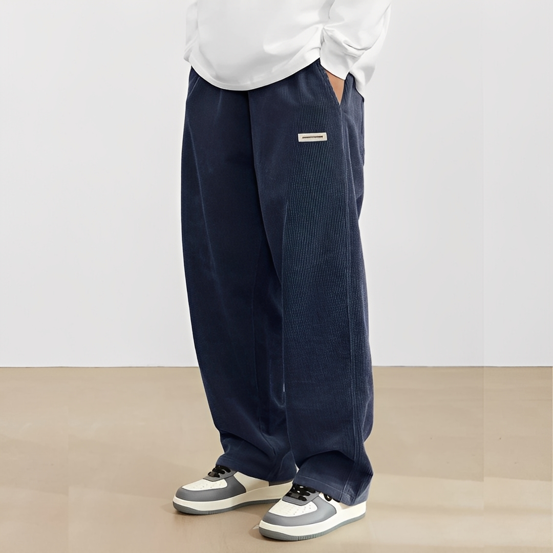 Dally - Loose-fitting pants in trendy style for men