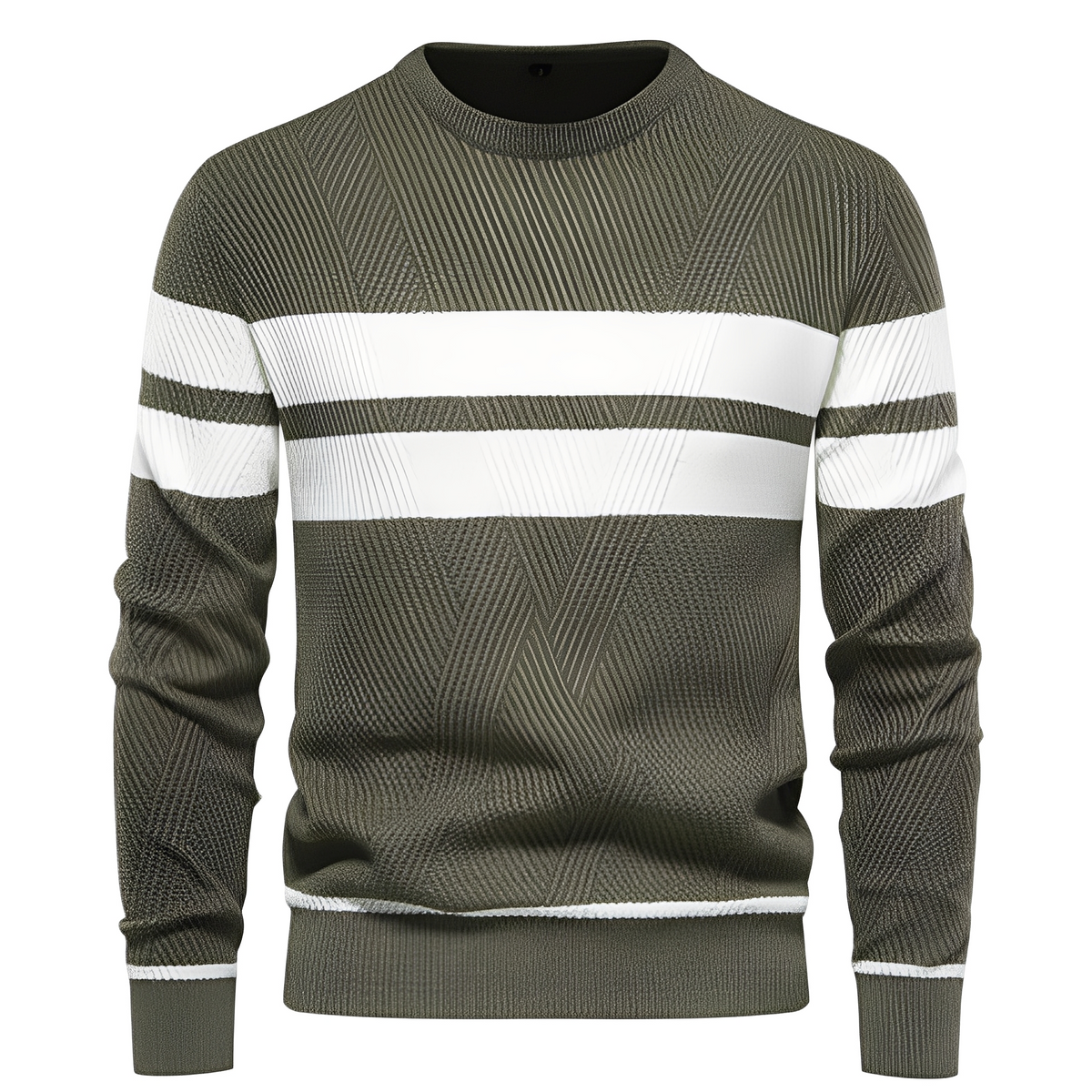 Anthony - Cozy and warm sweater with round neck