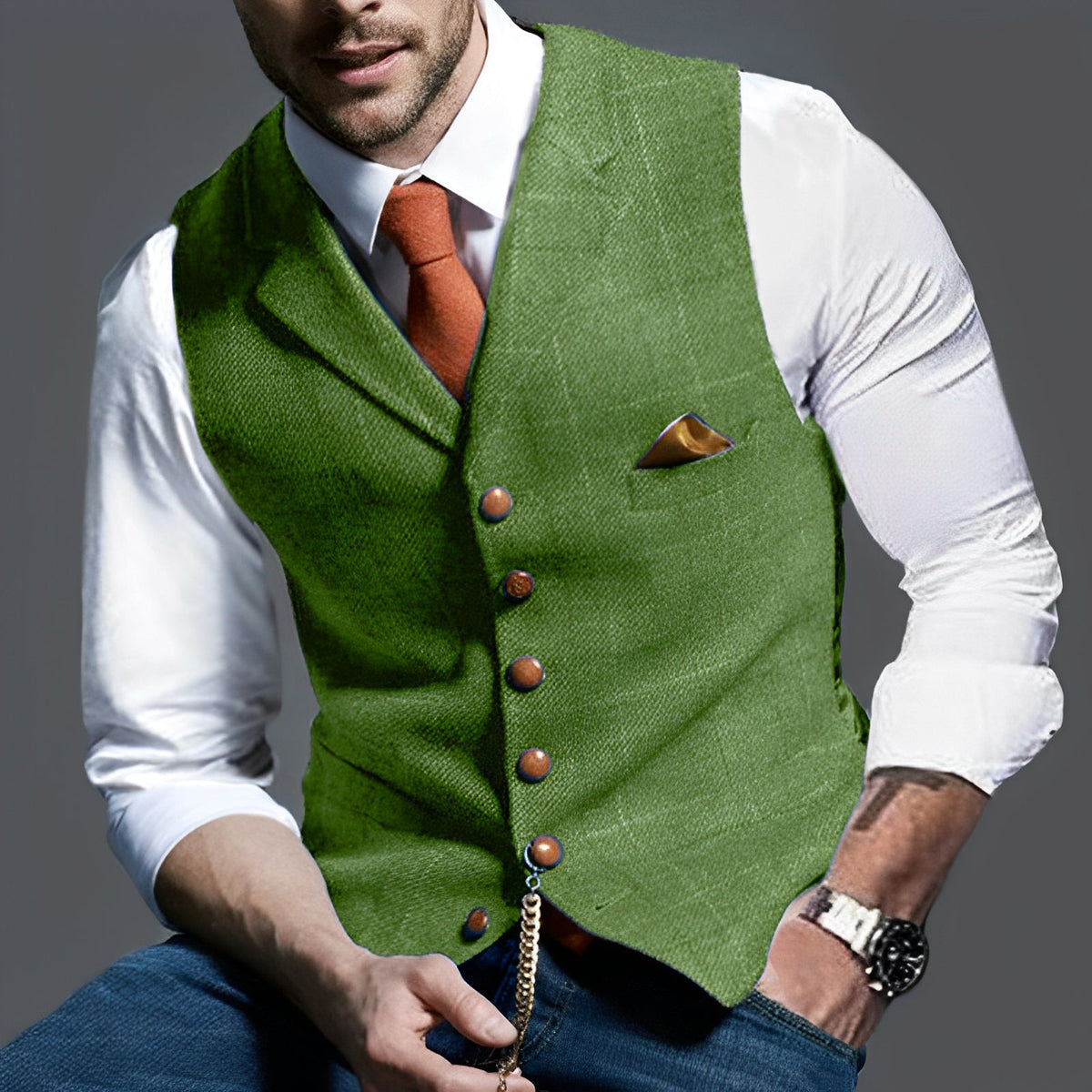 Jasper – Timeless Vest for Men