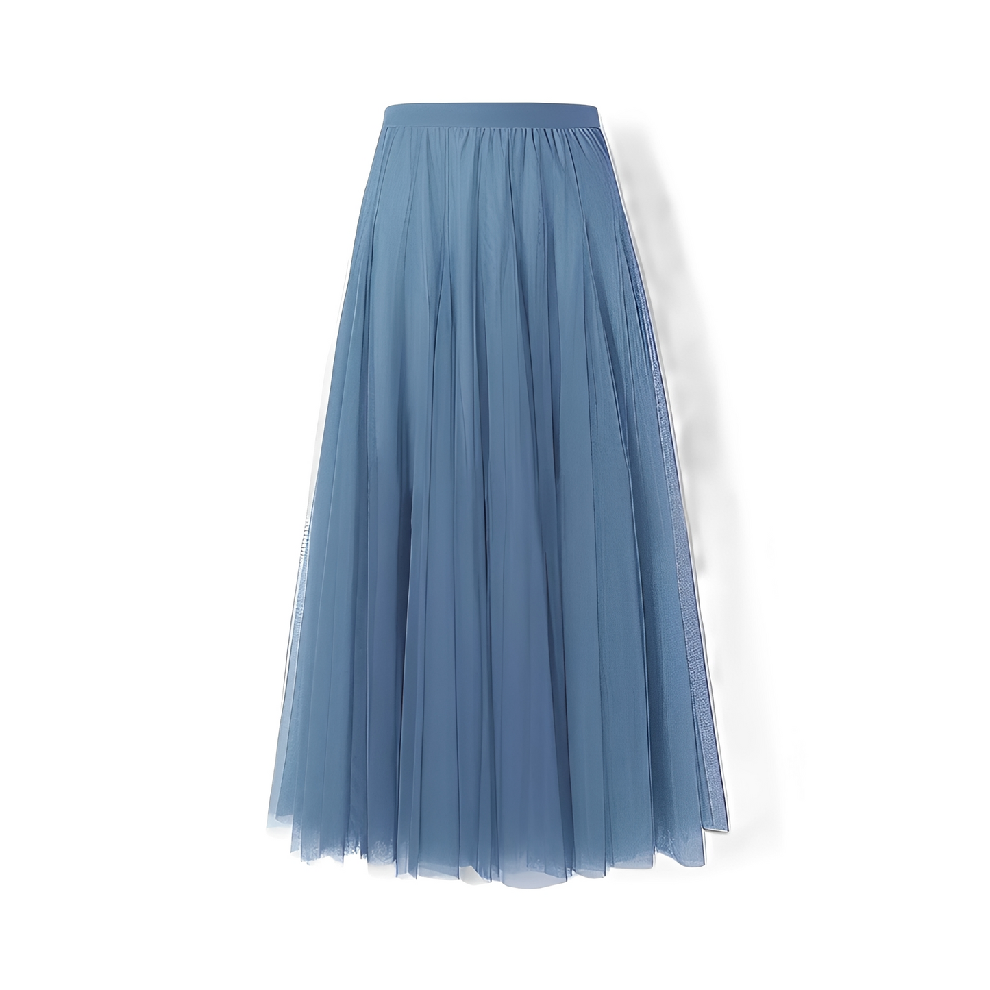 Maleah - Flowing, pleated midi skirt