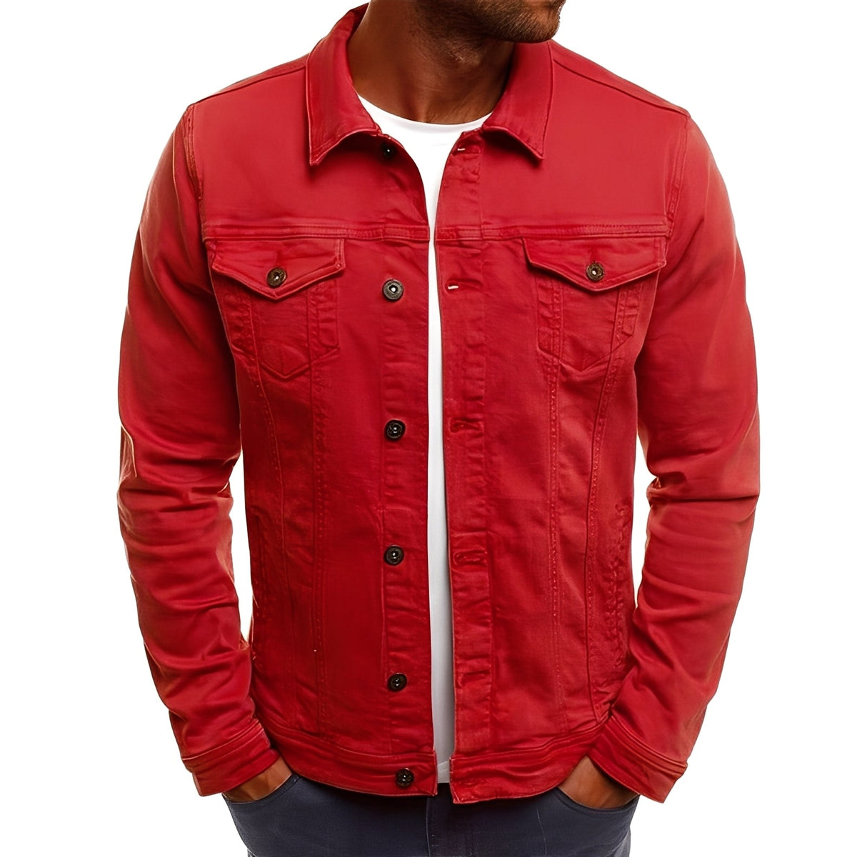Steven - Durable jacket with pockets