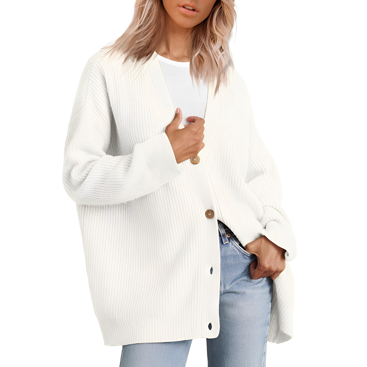 Christal - Cozy sweater in a relaxed fit