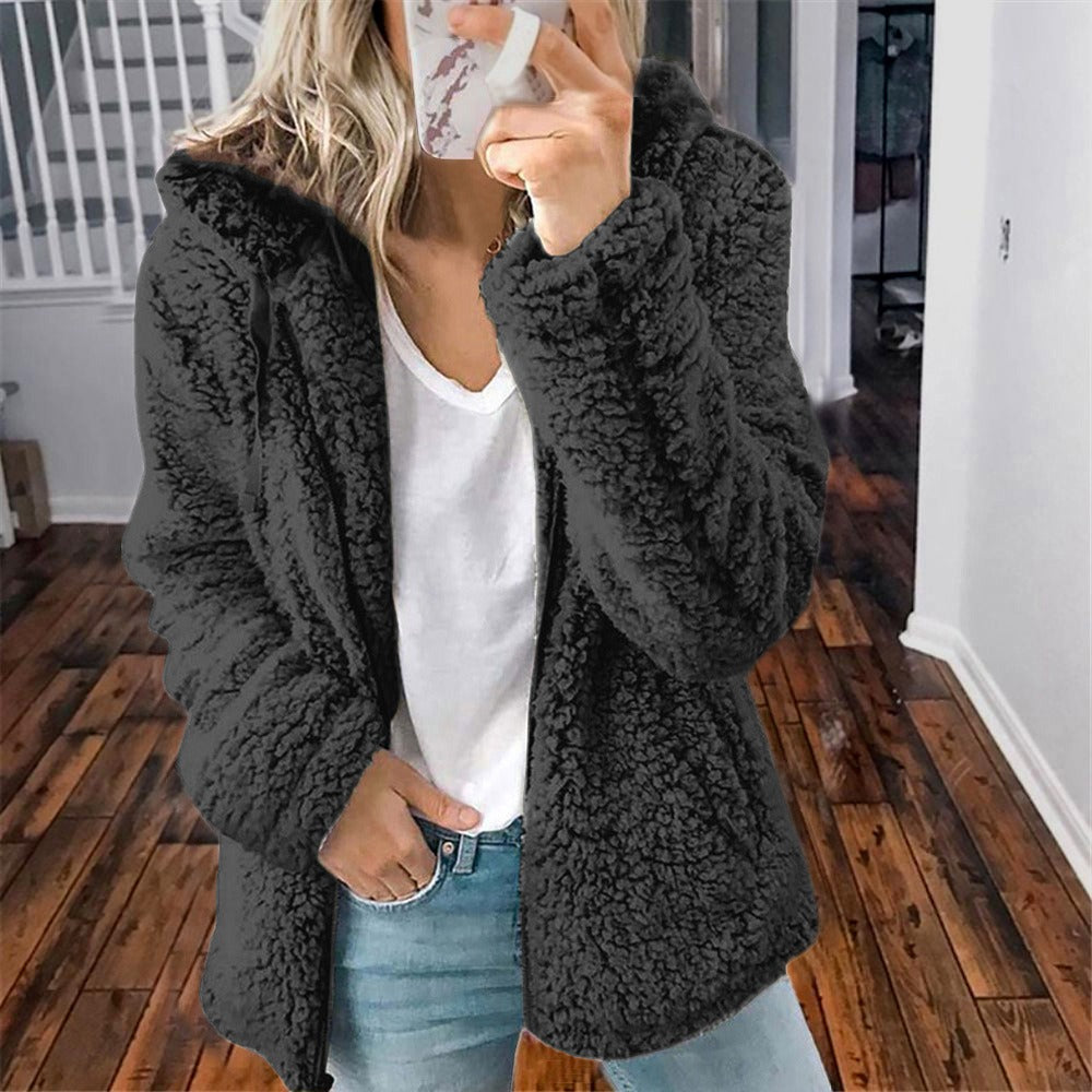Celandine - Trendy Jacket with Hood