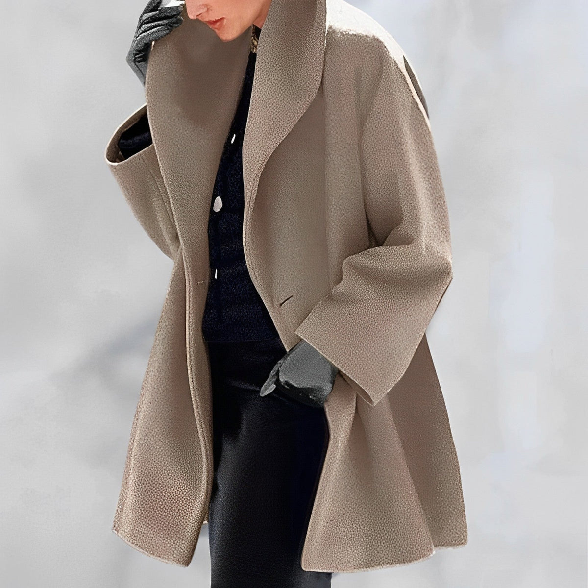 Verlie - Stylish and cozy hooded coat