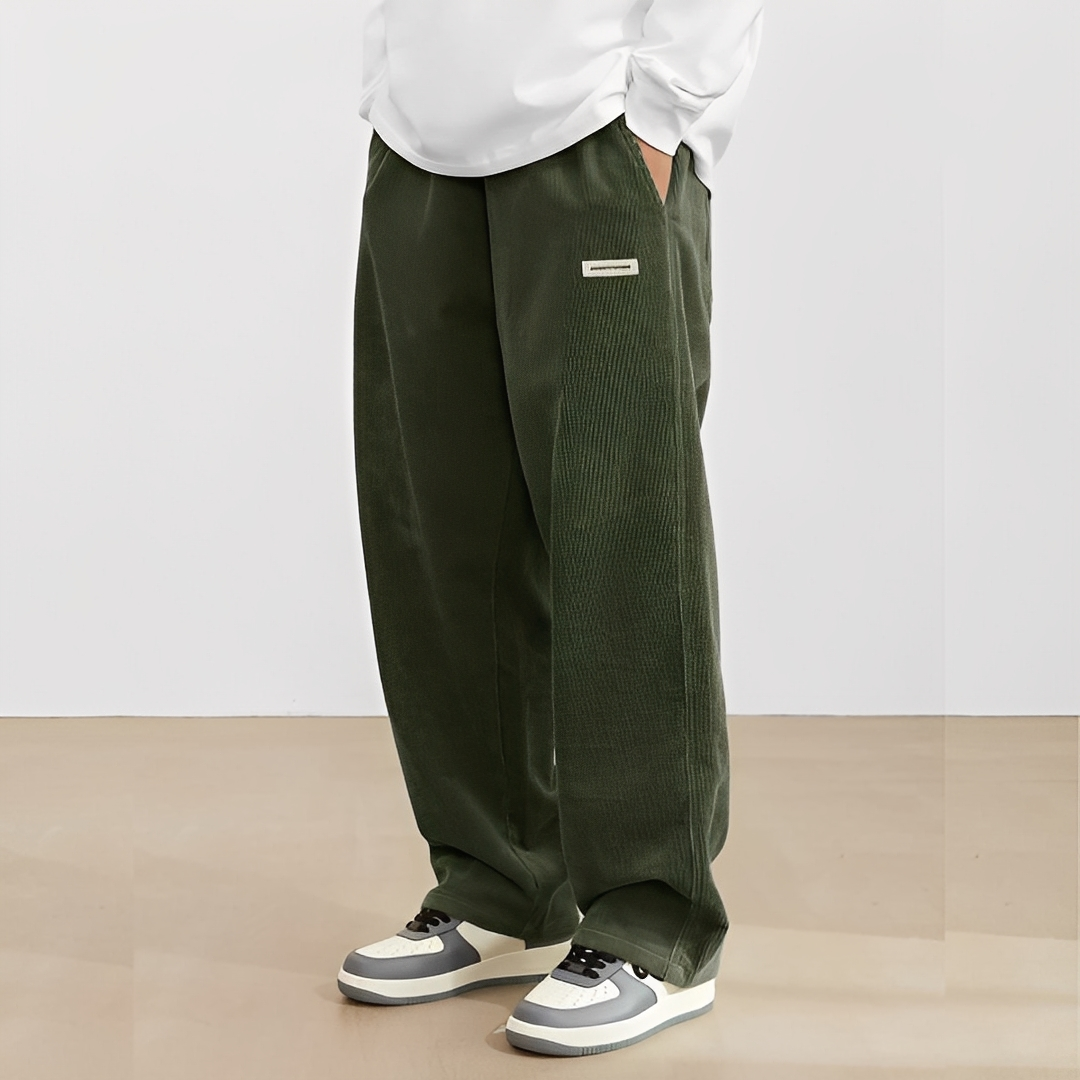Dally - Loose-fitting pants in trendy style for men