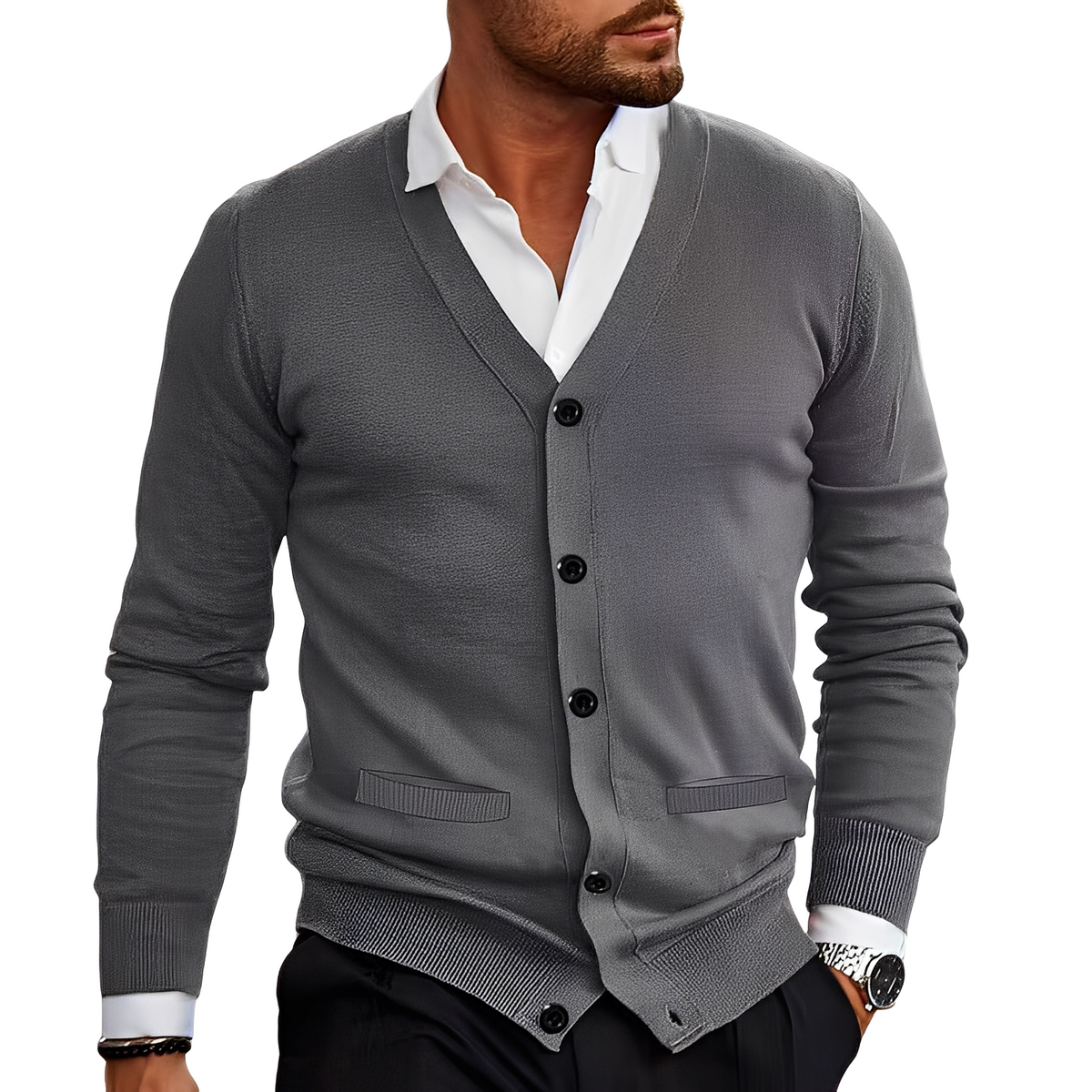 Holden - Snug and warm button jacket