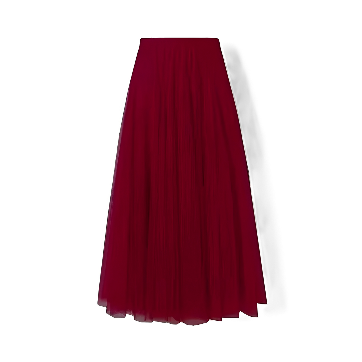 Maleah - Flowing, pleated midi skirt