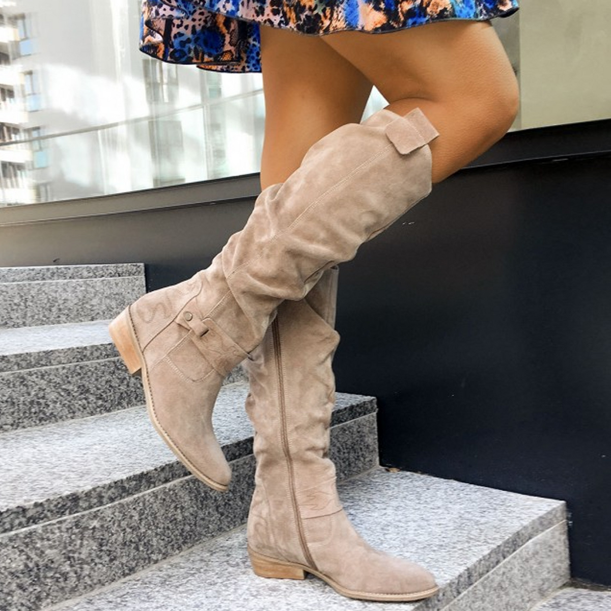 Terina – Casual knee-high boots for women