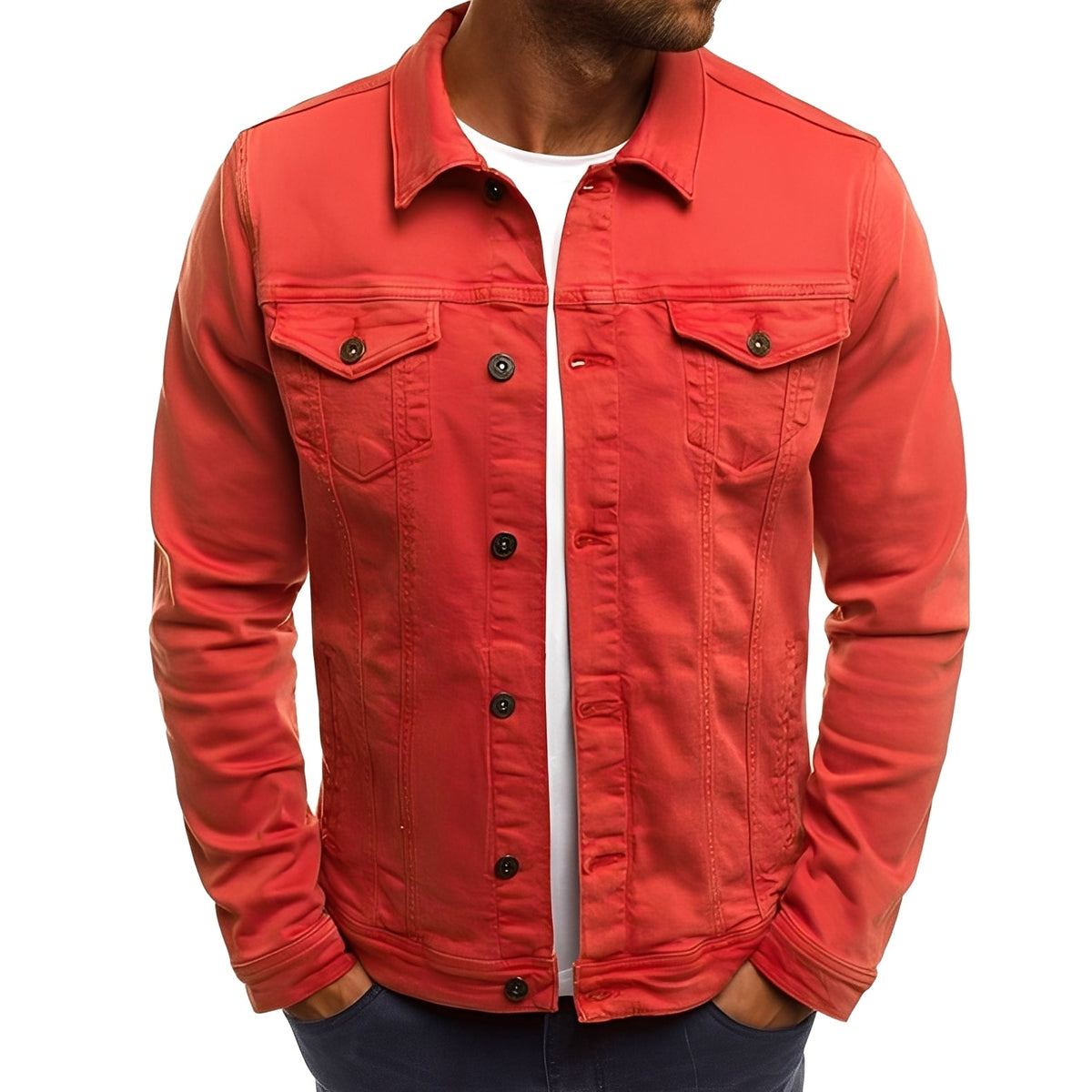 Steven - Durable jacket with pockets