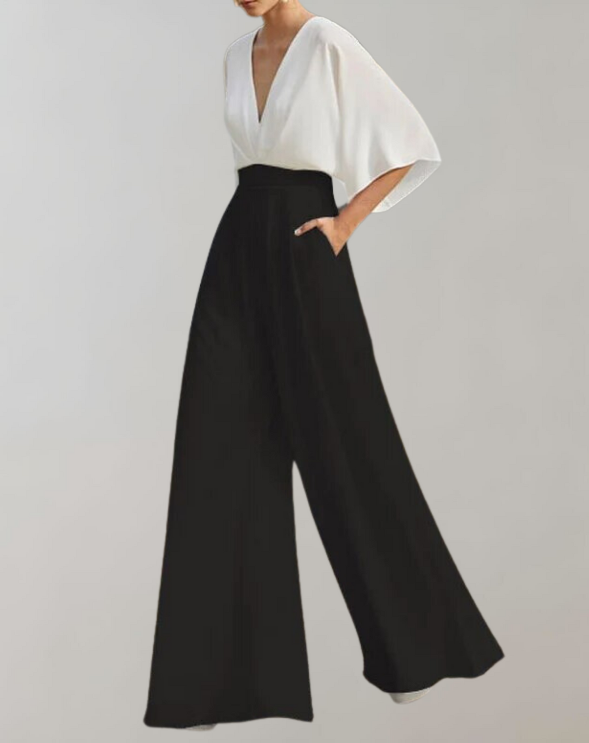 Melanie - Relaxed combination with wide legs