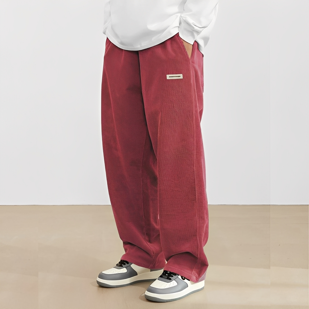 Dally - Loose-fitting pants in trendy style for men