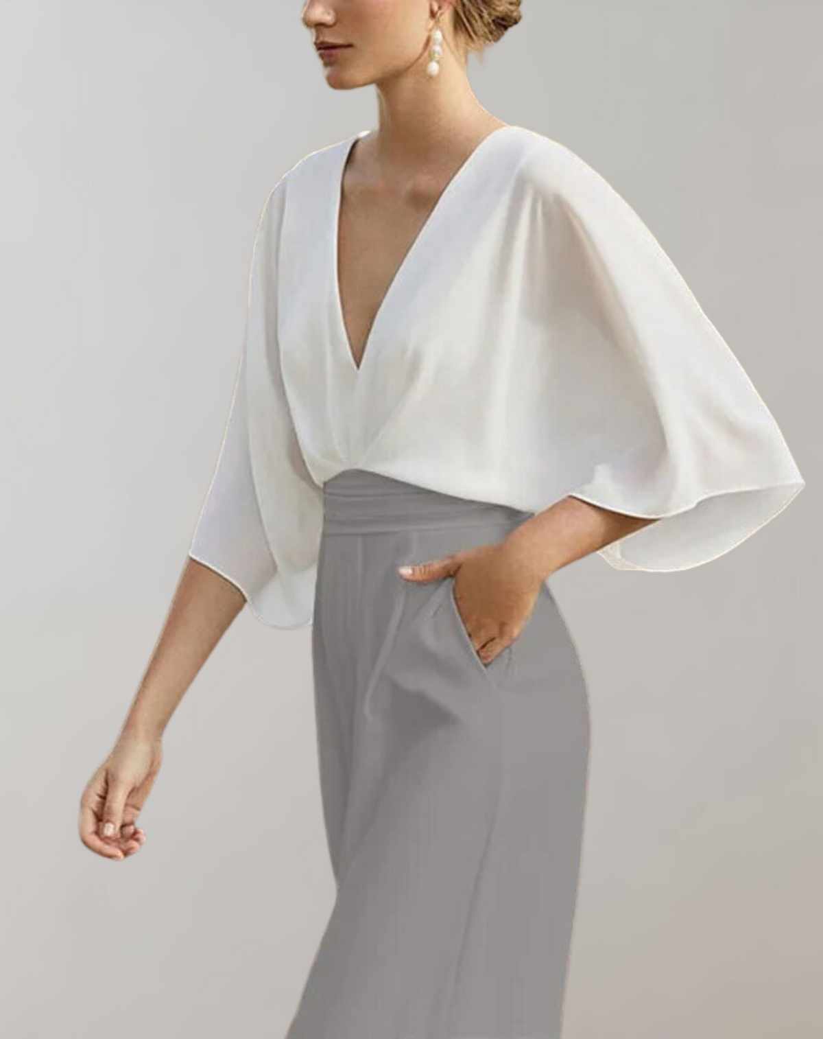 Melanie - Relaxed combination with wide legs