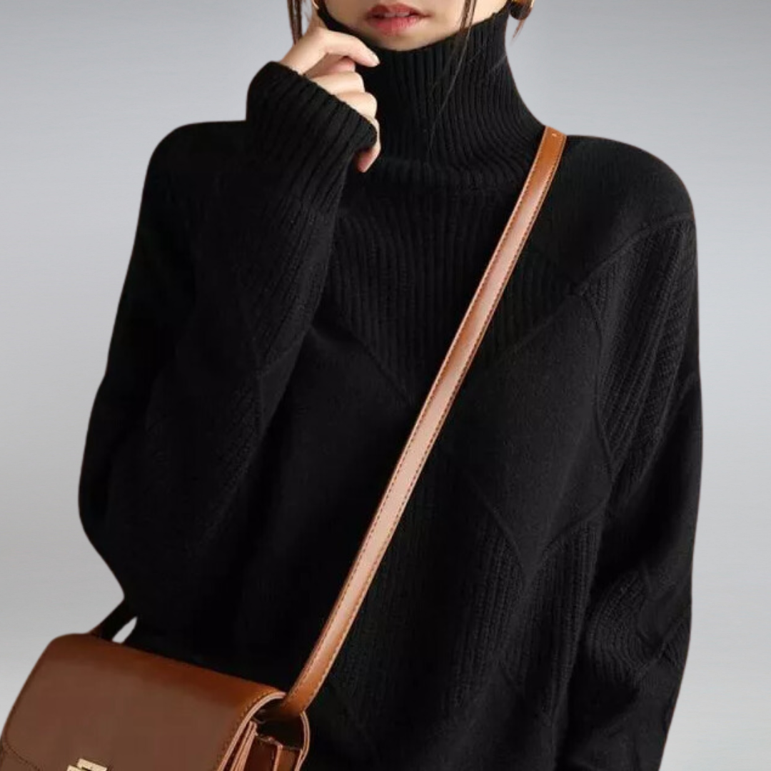 Camille - Stylish and cozy turtleneck sweater