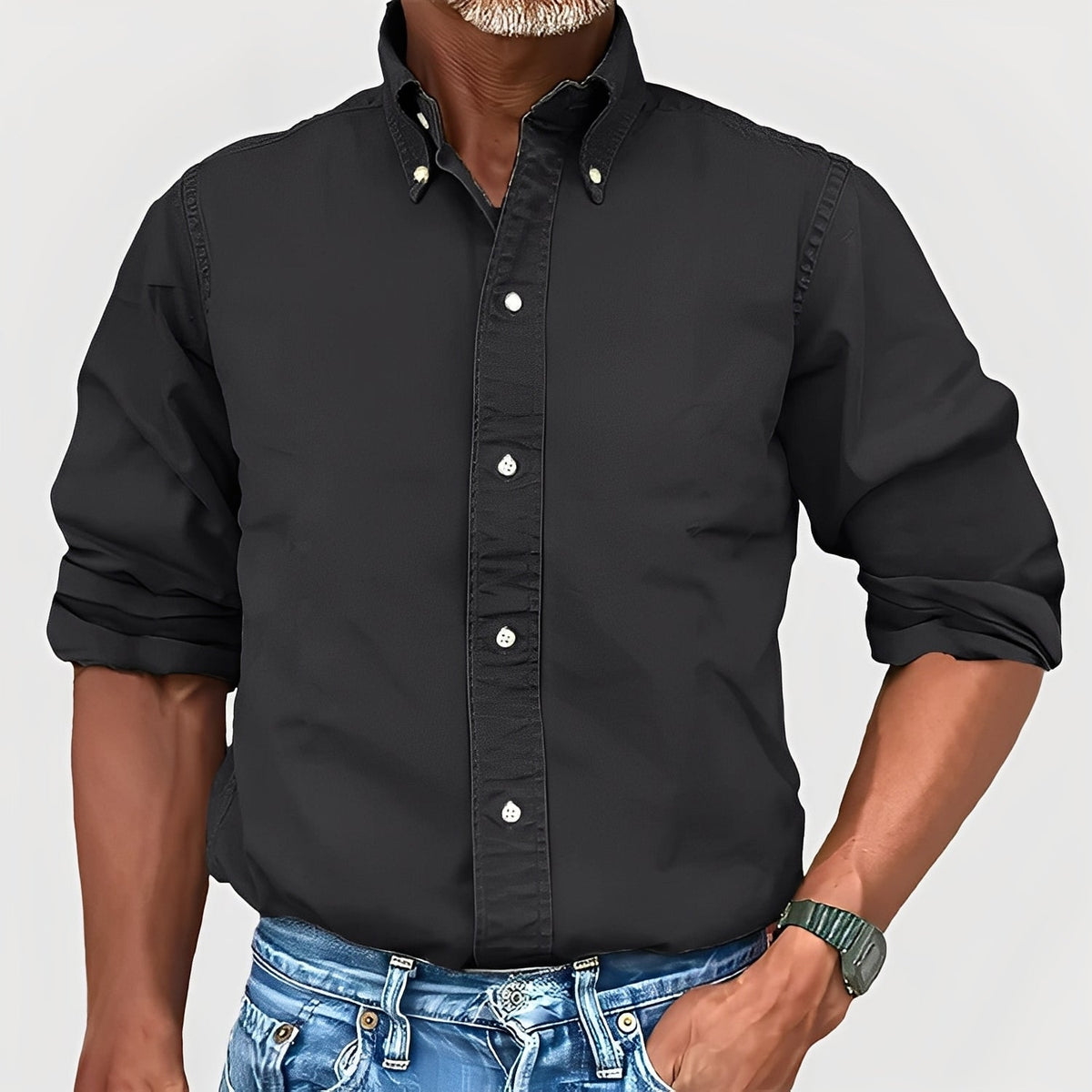 Micheal - Cozy long sleeve shirt