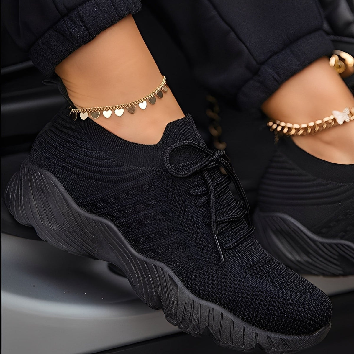 Axelle - Trendy and air-permeable sneakers
