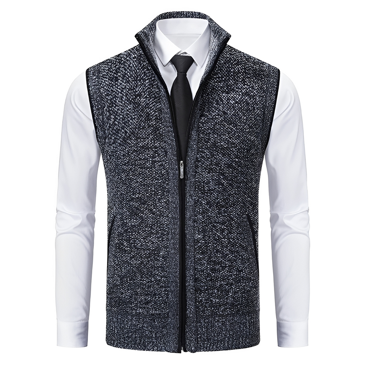 Damion - Cozy jacket with zipper